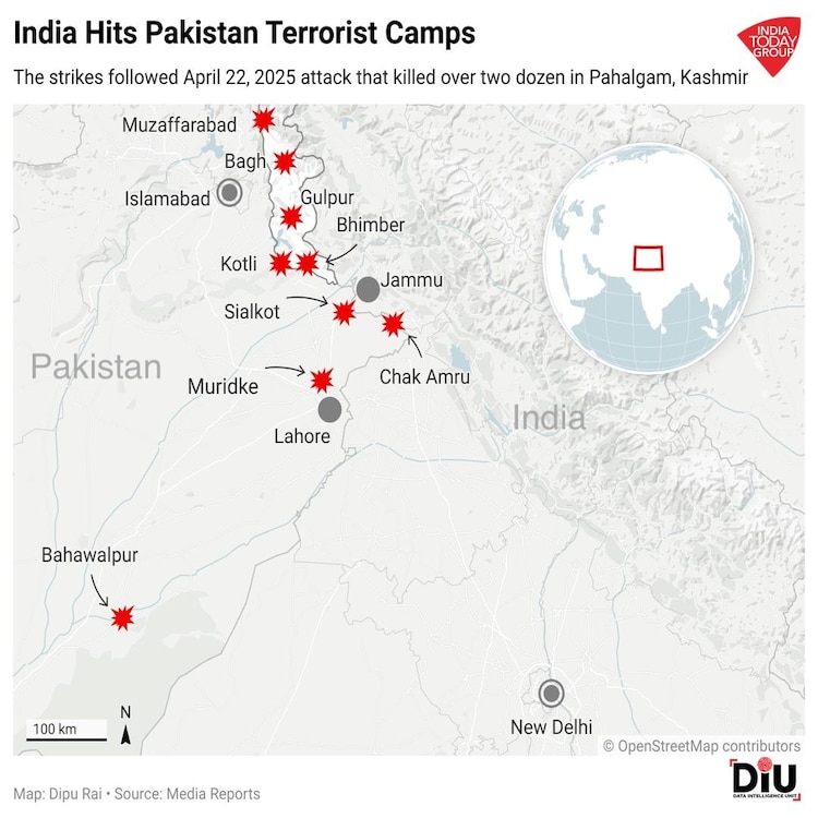 India has destroyed the bases of Jaish, Lashkar, and Hizbul Mujahideen