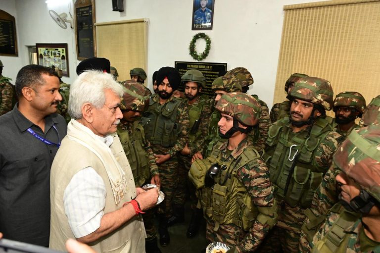 LG Sinha Visits Shelling-Hit J&K Villages; Says Indian Army Ready To Deal With Any Situation LG Sinha Visits Shelling-Hit J&K Villages; Says Indian Army Ready To Deal With Any Situation
