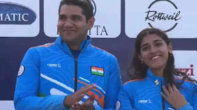 Kynan Chenai and Sabeera Haris clinched a bronze medal for India . Kynan Chenai and Sabeera Haris clinched a bronze medal for India .