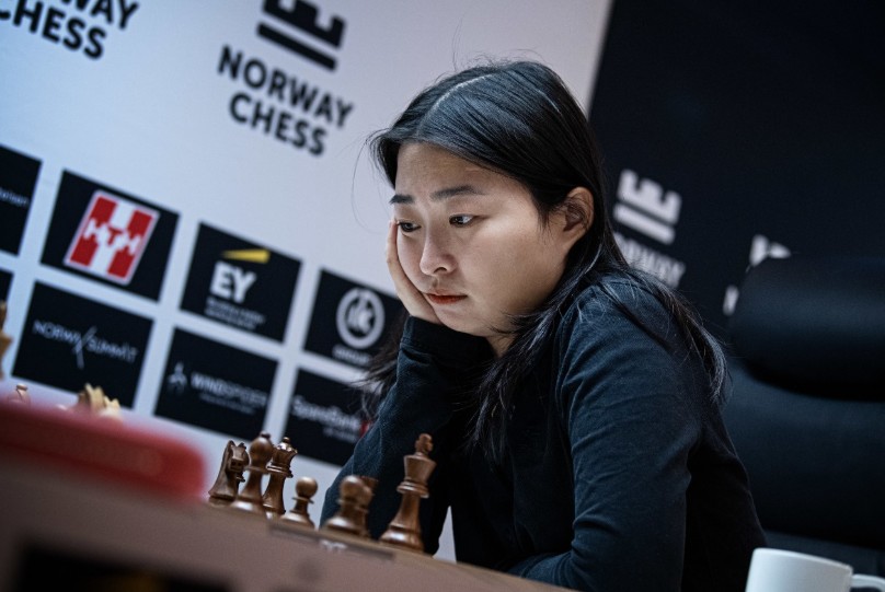 Chinese Grandmaster Ju Wenjun