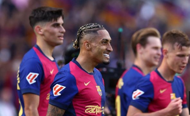 The Barcelona team The Barcelona team