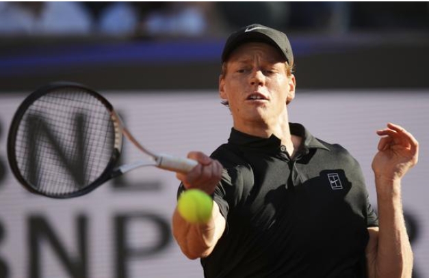 The world's number 1 tennis player, Jannik Sinner. The world's number 1 tennis player, Jannik Sinner.