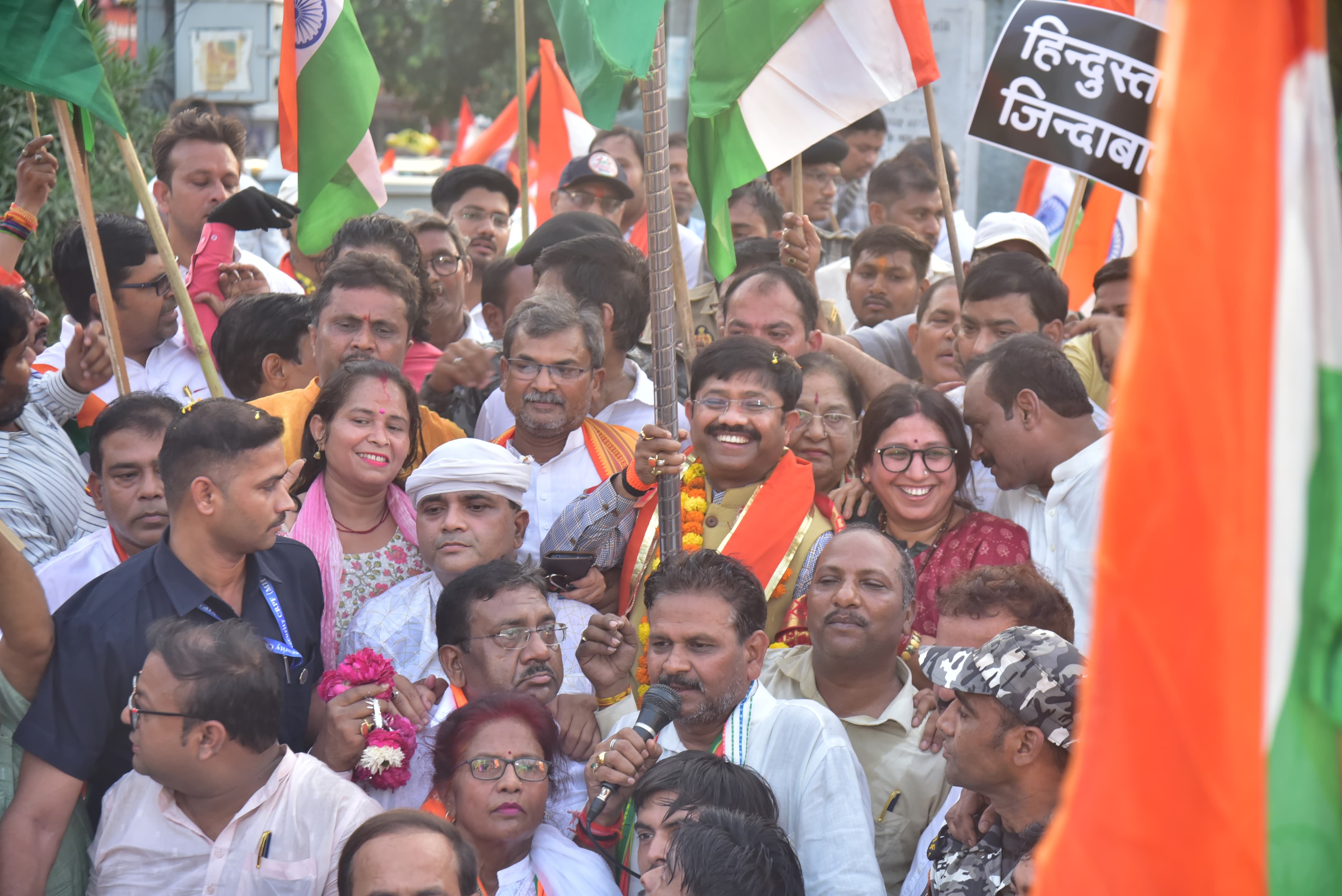 Bharatiya Janata Party organised Bharat Shaurya Tiranga Yatra Bharatiya Janata Party organised Bharat Shaurya Tiranga Yatra