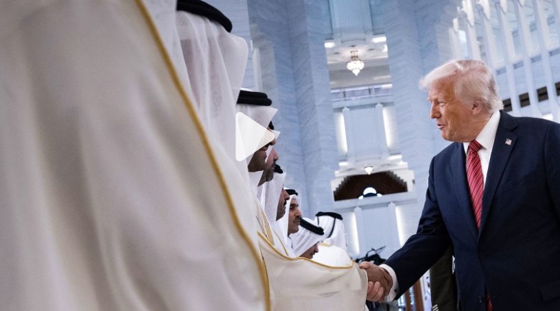 During his visit to the Middle East, U.S. President Donald Trump. During his visit to the Middle East, U.S. President Donald Trump.