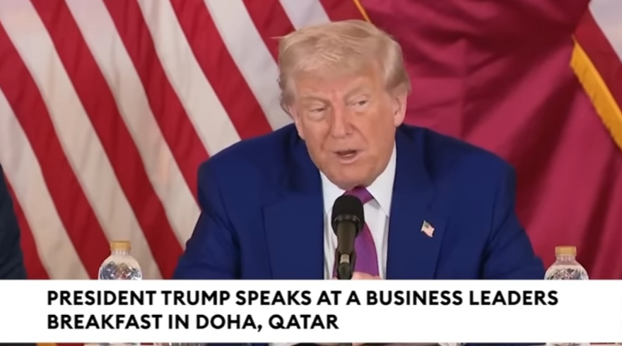 Donald Trump Speaking at a press briefing Donald Trump Speaking at a press briefing