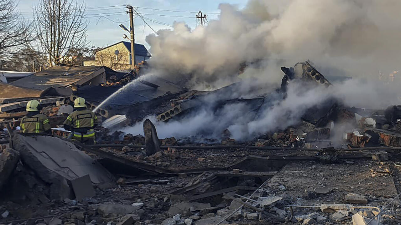 Ukraine claims that Russia has carried out the largest attack to date. Ukraine claims that Russia has carried out the largest attack to date.