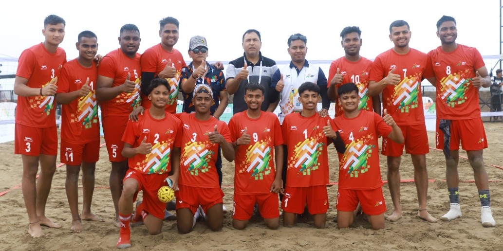 Delhi's Sepak Takraw team Delhi's Sepak Takraw team