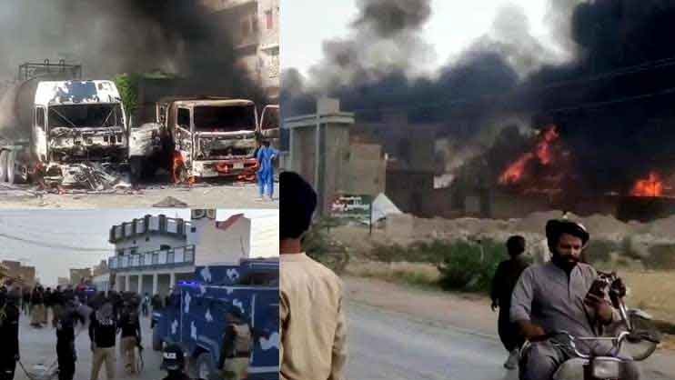 Protests Against Indus River Canal Project in Pakistan, Minister's Residence Torched Protests Against Indus River Canal Project in Pakistan, Minister's Residence Torched