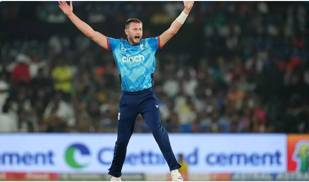 The fast bowler of England, Gus Atkinson. The fast bowler of England, Gus Atkinson.