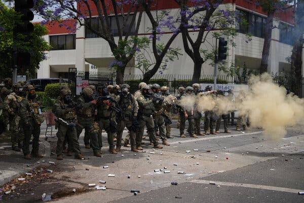 Trump sends National Guard to Los Angeles protests. Trump sends National Guard to Los Angeles protests.