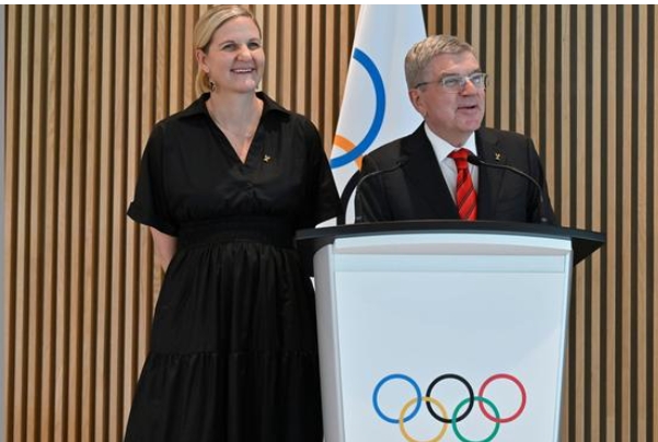 Outgoing President of the IOC, Thomas Bach Outgoing President of the IOC, Thomas Bach