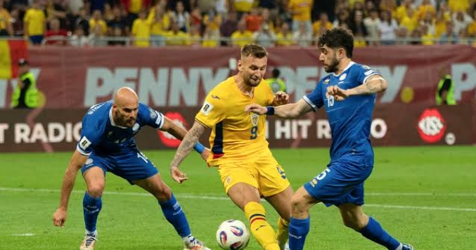 Romania vs Cyprus. Romania vs Cyprus.