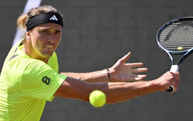 Germany's top seed Alexander Zverev Germany's top seed Alexander Zverev