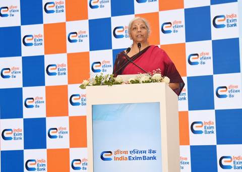 Nirmala Sitharaman Highlights Key Policy Measures to Promote Export-led Growth at Exim Bank’s Trade Conclave Nirmala Sitharaman Highlights Key Policy Measures to Promote Export-led Growth at Exim Bank’s Trade Conclave
