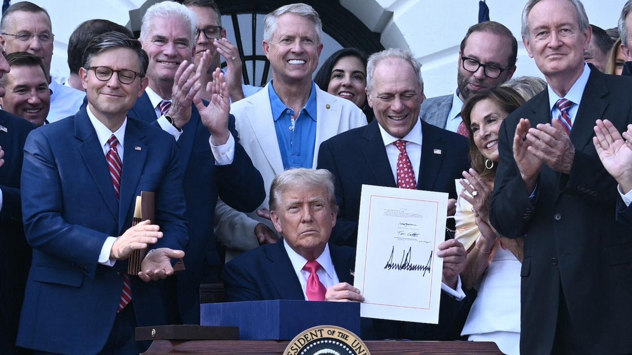 Donald Trump introduces One Big Beautiful Bill Act, a comprehensive spending and tax legislation, at the White House on July 4, 2025. Donald Trump introduces One Big Beautiful Bill Act, a comprehensive spending and tax legislation, at the White House on July 4, 2025.