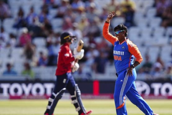 Indian spin bowler Deepti Sharma Indian spin bowler Deepti Sharma