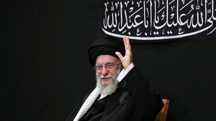 Iran's Supreme Leader Ayatollah Ali Khamenei attends a ceremony to mark Ashura, in Tehran Iran's Supreme Leader Ayatollah Ali Khamenei attends a ceremony to mark Ashura, in Tehran