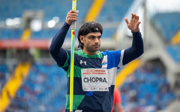 Neeraj Chopra wins the NC Classic 2025 title, creates new history with a throw of 86.18 meters. Neeraj Chopra wins the NC Classic 2025 title, creates new history with a throw of 86.18 meters.