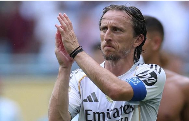 Real Madrid's legendary midfielder Luka Modric Real Madrid's legendary midfielder Luka Modric