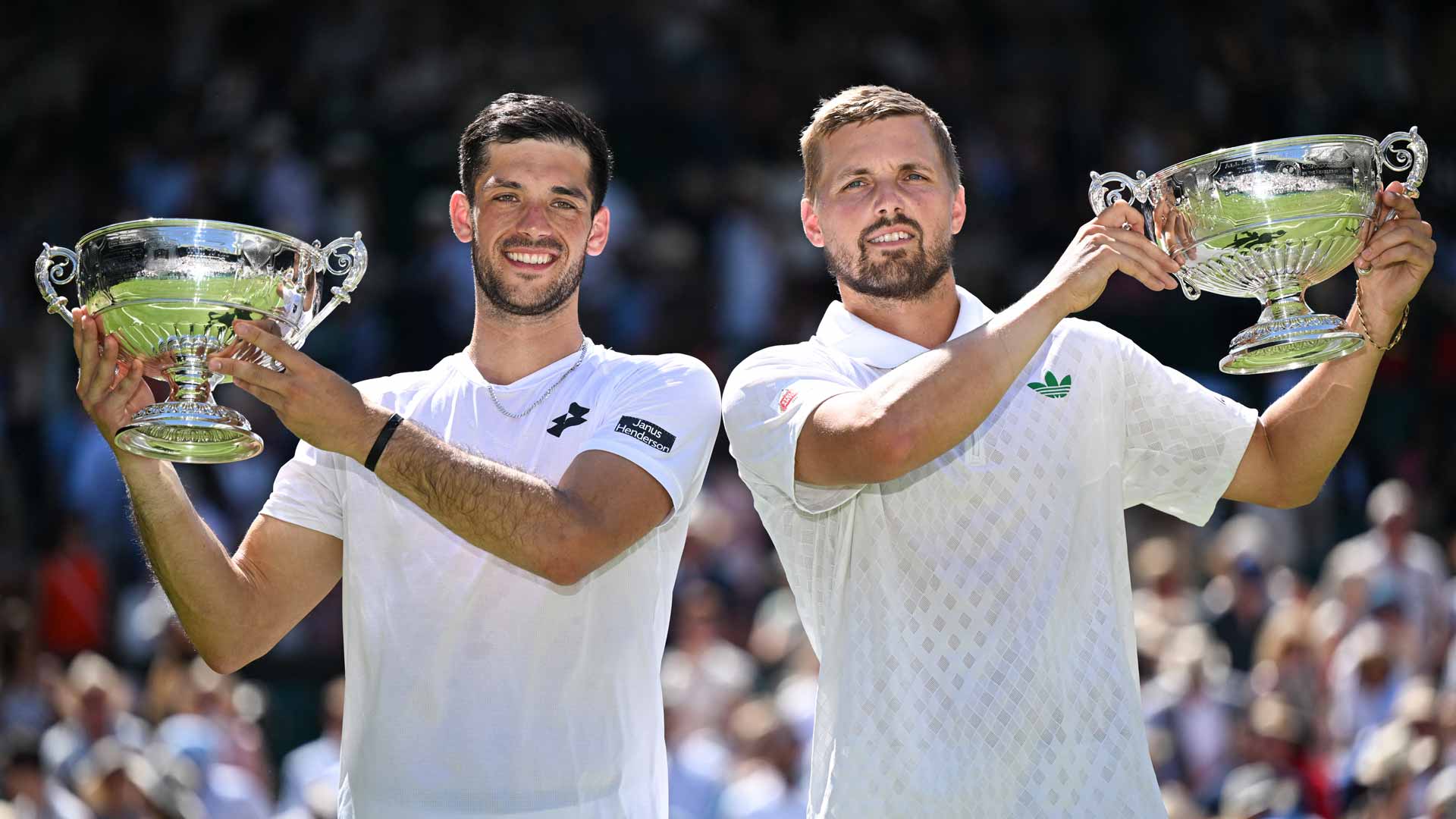 Cash and Glasspool win Wimbledon men's doubles title. Cash and Glasspool win Wimbledon men's doubles title.