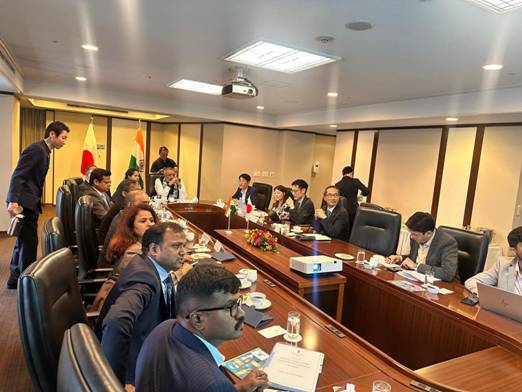 Giriraj Singh held a series of high-level meetings with major Japanese companies and invited them to partner in India’s textile growth story Giriraj Singh held a series of high-level meetings with major Japanese companies and invited them to partner in India’s textile growth story