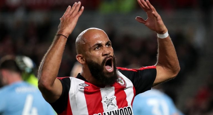 Brentford forward Bryan Mbeumo Brentford forward Bryan Mbeumo
