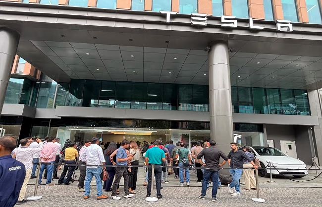 Tesla Powers Into Delhi with Second India Showroom at Aerocity Tesla Powers Into Delhi with Second India Showroom at Aerocity