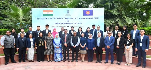 India Hosts 10th ASEAN–India Trade in Goods Agreement Joint Committee Meeting in New Delh