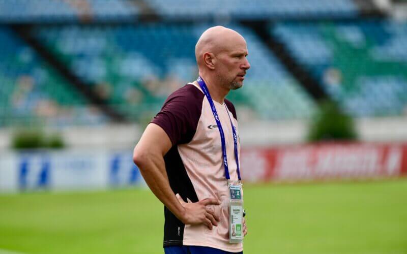 Head coach Joakim Alexandersson