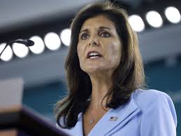 Former US Ambassador to the UN Nikki Haley Former US Ambassador to the UN Nikki Haley