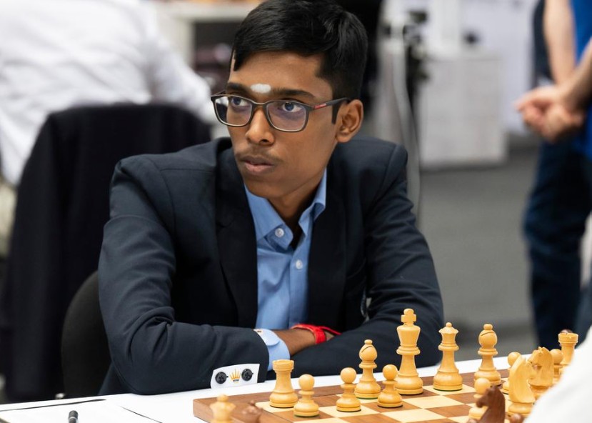 India’s Grandmaster R. Praggnanandhaa