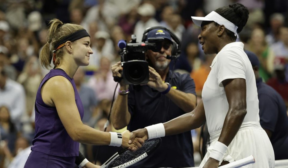 Karolina Muchova Ends Venus Williams’ US Open Run in First Round