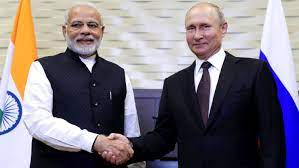 Modi-Putin Bilateral Meet in Tianjin