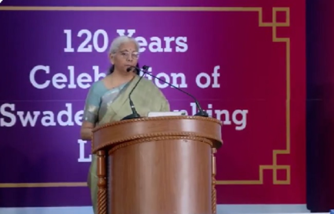 Union Finance Minister Nirmala Sitharaman