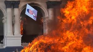 ex-Nepal PM’s Wife Burnt Alive as Protesters Torch His Kathmandu Home