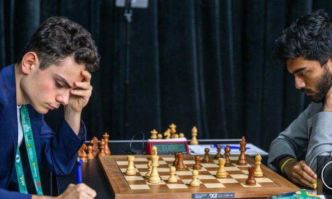 World Champion D. Gukesh & Grandmaster Ediz Gürel
