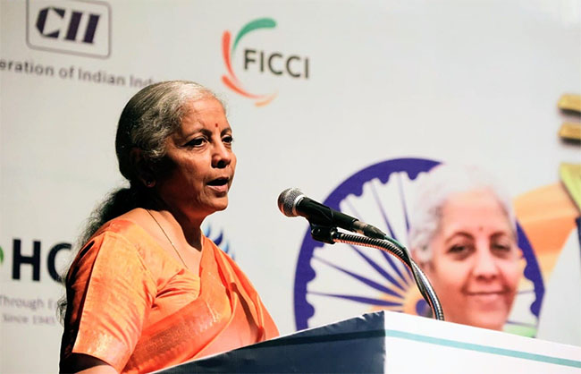 Finance Minister Nirmala Sitharaman