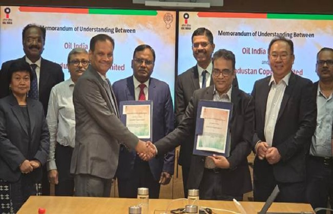 Oil India and HCL Ink Pact for Exploration of Critical Minerals