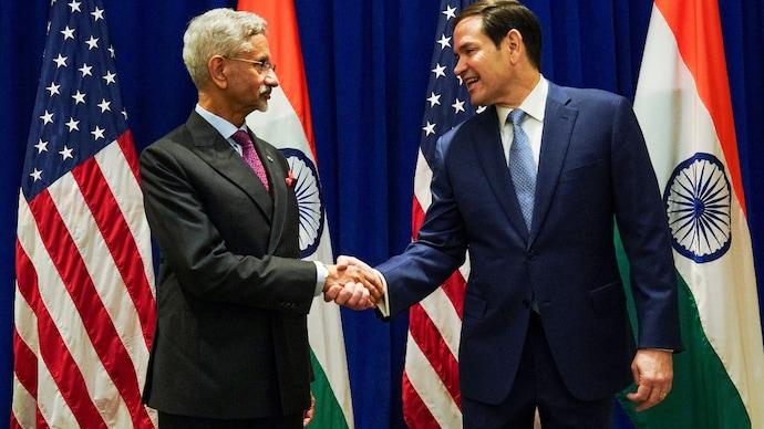 External Affairs Minister Dr S Jaishankar meets US Secretary of State Marco Rubio (X)