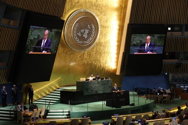 Russian Foreign Minister Sergey Lavrov