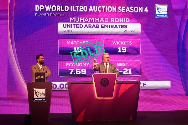 ILT20 Auction: Andre Fletcher Emerges Most Expensive Player, Ashwin Goes Unsold