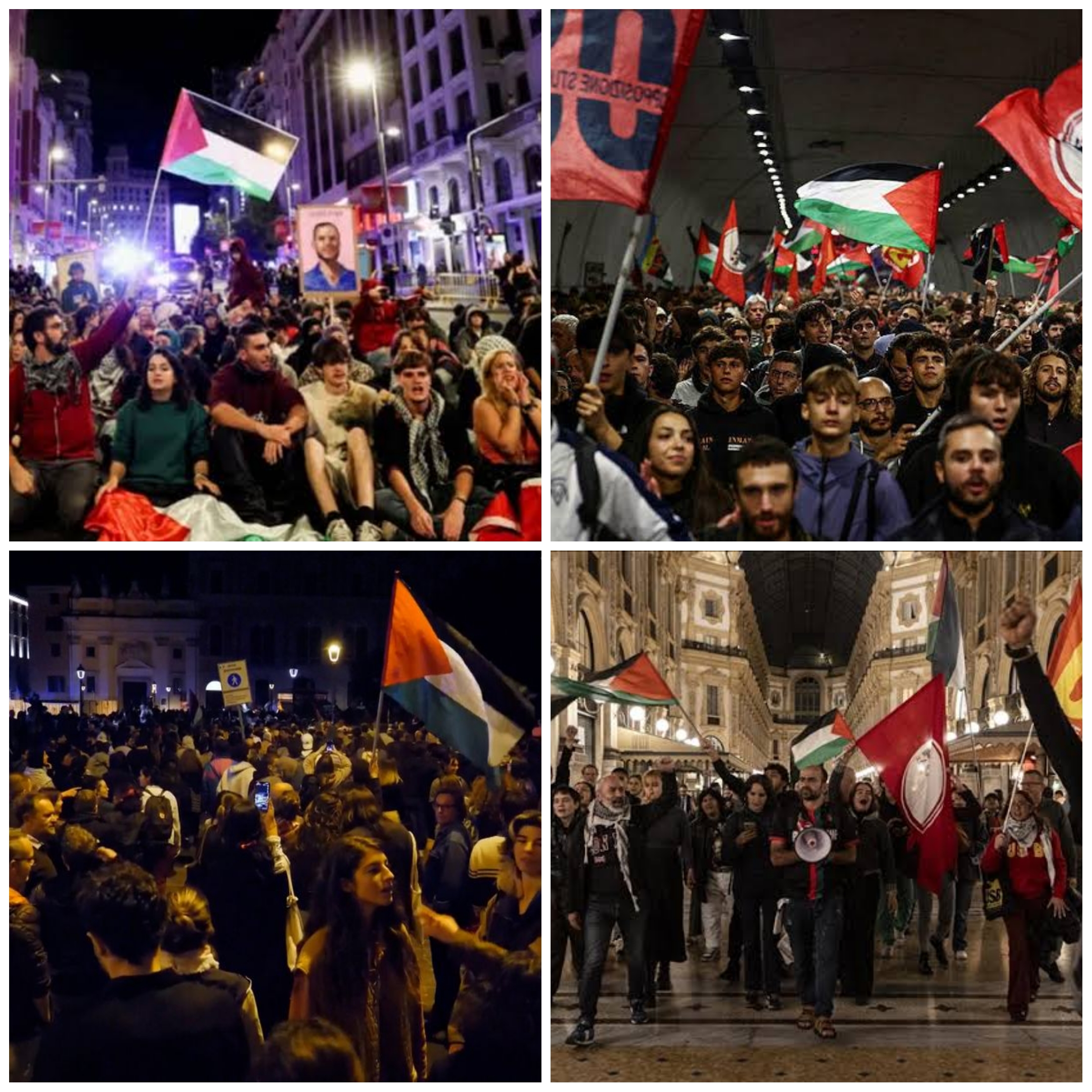 Global Protests Erupt Over Israeli Interception of Gaza Aid Flotilla