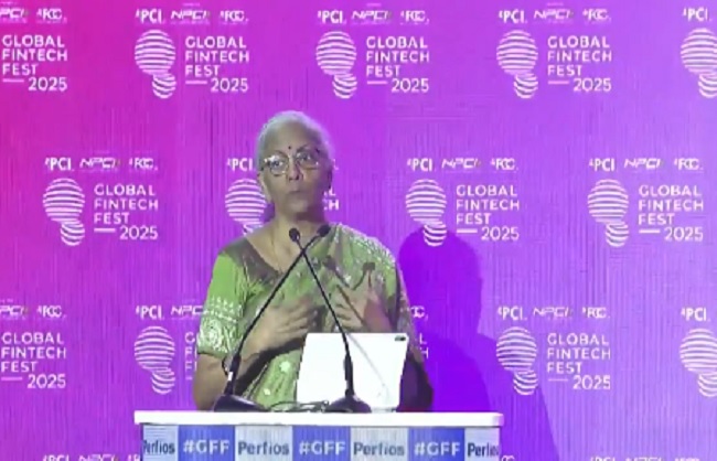 Union Finance Minister Nirmala Sitharaman