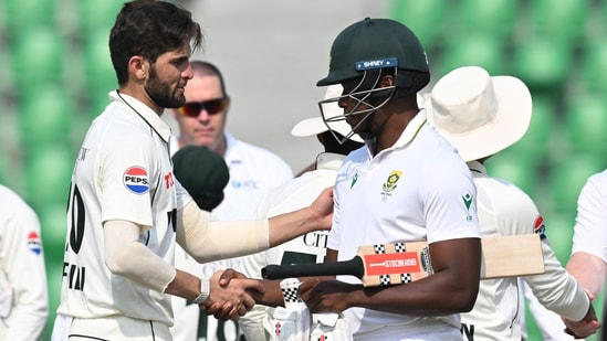 Pakistan's Test Victory Over South Africa Reignites Handshake Controversy with India Pakistan's Test Victory Over South Africa Reignites Handshake Controversy with India