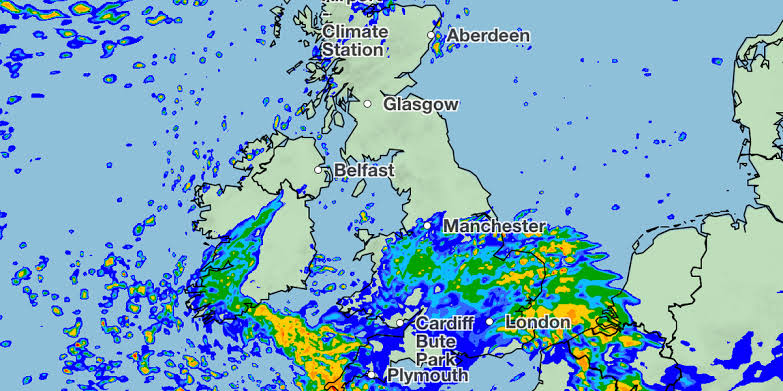 Storm Benjamin to Lash UK with Heavy Rain and Gusty Winds Storm Benjamin to Lash UK with Heavy Rain and Gusty Winds