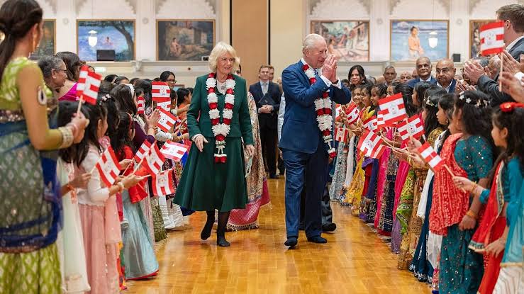 King Charles and Queen Camilla Visit London's Neasden Temple for 30th Anniversary King Charles and Queen Camilla Visit London's Neasden Temple for 30th Anniversary