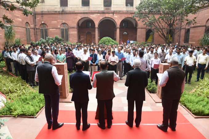 PMO Officials Take Unity Pledge on Rashtriya Ekta Diwas